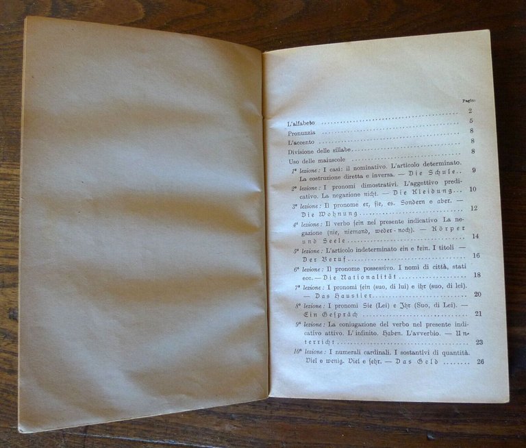 PELLIS/BIDOLI,MANUALE DI LINGUA TEDESCA,1936 Paravia