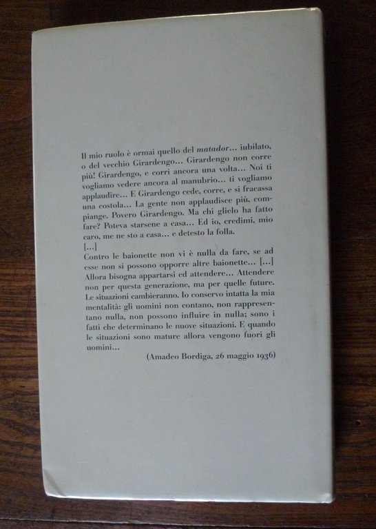 Peregalli/Saggioro,AMADEO BORDIGA.LA SCONFITTA E GLI ANNI OSCURI(1926-1945),1998