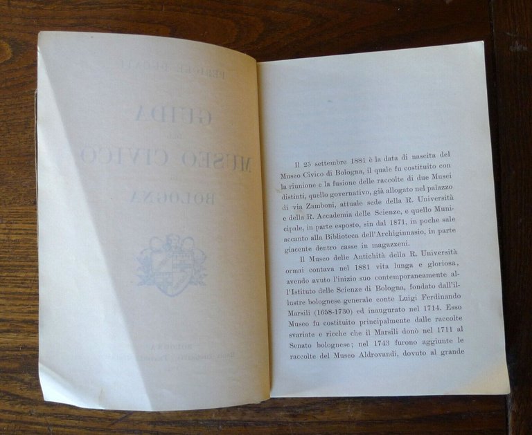 Pericle Ducati,GUIDA DEL MUSEO CIVICO DI BOLOGNA,1923[STORIA ARTE