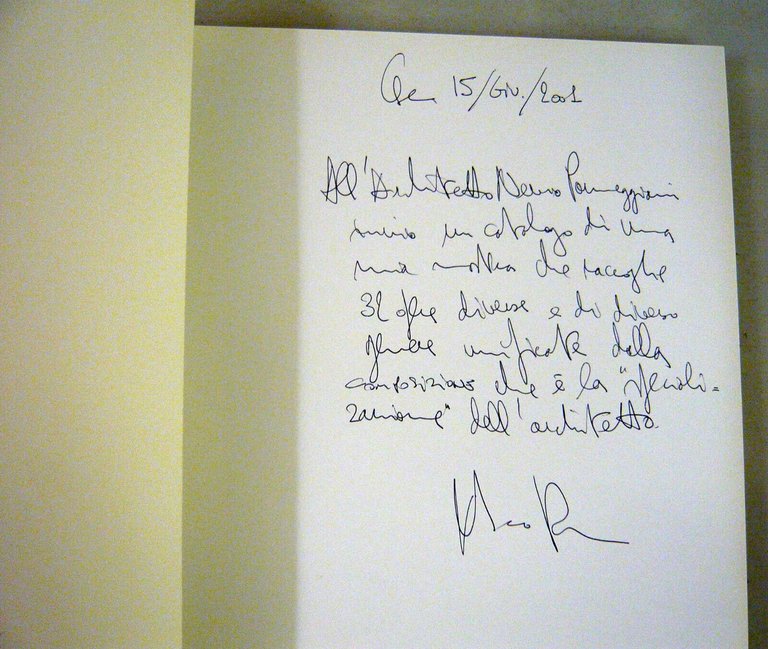 Peticca,ATTRAVERSO LA COMPOSIZIONE.Catalogo mostra Cesena,1993[architettura