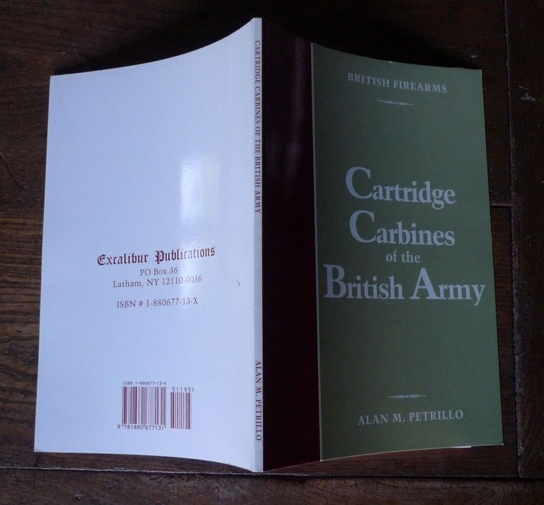 Petrillo,CARTRIDGE CARBINES OF THE BRITISH ARMY,1998 Excalibur[ARMI ESERCITO GB