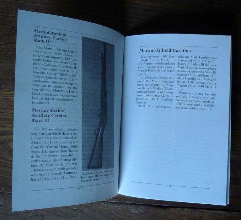 Petrillo,CARTRIDGE CARBINES OF THE BRITISH ARMY,1998 Excalibur[ARMI ESERCITO GB