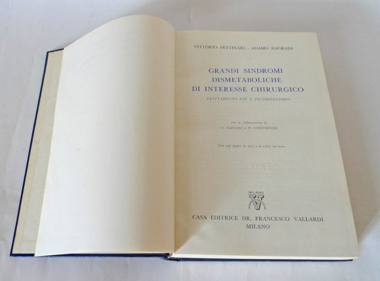 Pettinari,GRANDI SINDROMI DISMETABOLICHE DI INTERESSE CHIRURGICO,1956[medicina
