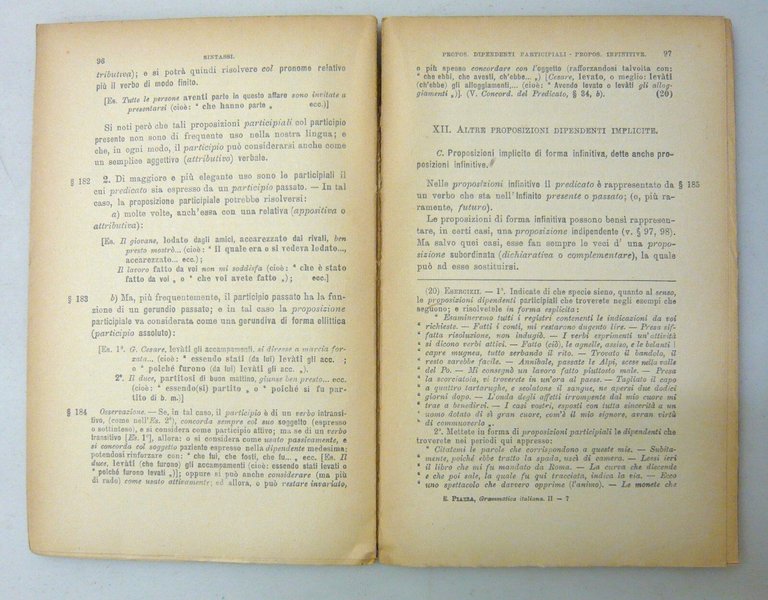 Piazza,GRAMMATICA ITALIANA.II.Sintassi-ortografia,1928 Giusti[scuole medie
