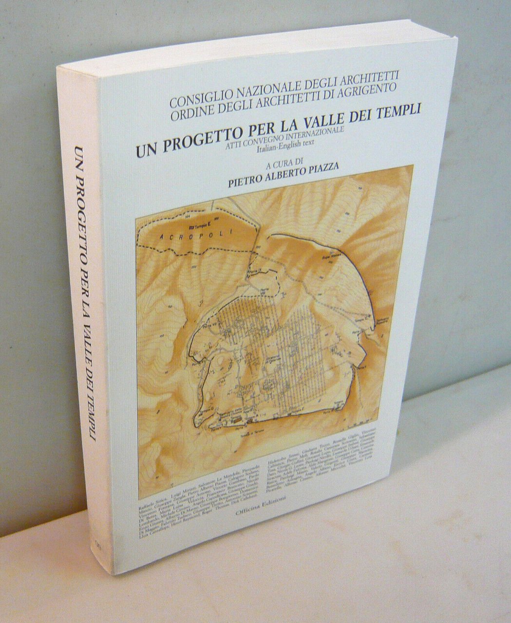 Piazza,UN PROGETTO PER LA VALLE DEI TEMPLI,2002[convegno,Agrigento,architettura