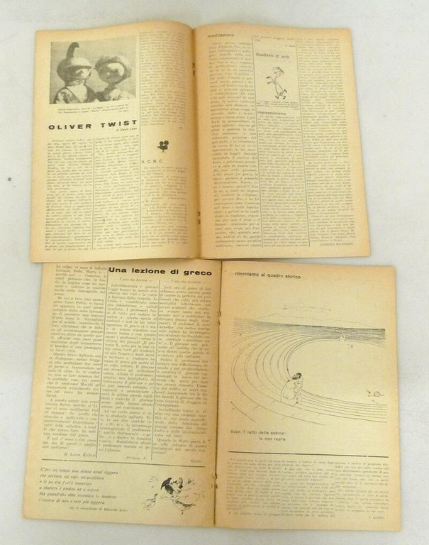 PICCOLI ANNALI.PERIODICO DEL LICEO CLASSICO DI REGGIO EMILIA,1948[storia locale