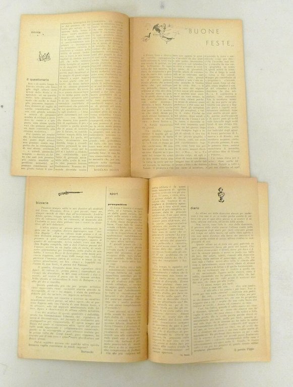 PICCOLI ANNALI.PERIODICO DEL LICEO CLASSICO DI REGGIO EMILIA,1948[storia locale
