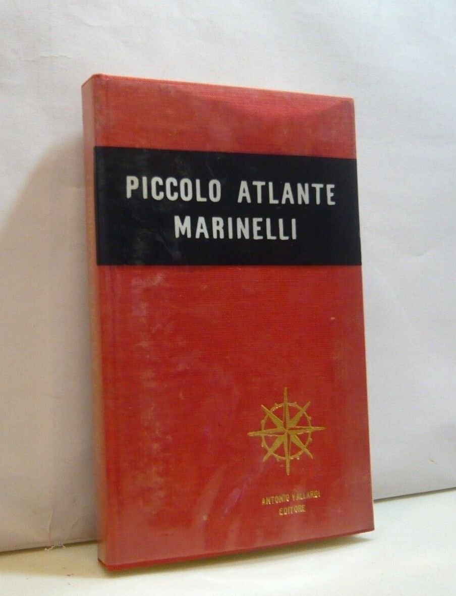 PICCOLO ATLANTE MARINELLI,Antonio Vallardi Editore, Milano,1957[Olinto Marinelli
