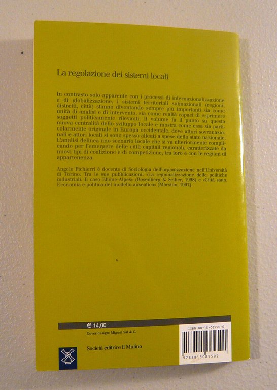 Pichierri,LA REGOLAZIONE DEI SISTEMI LOCALI,2002 Mulino[Regioni,economia urbana