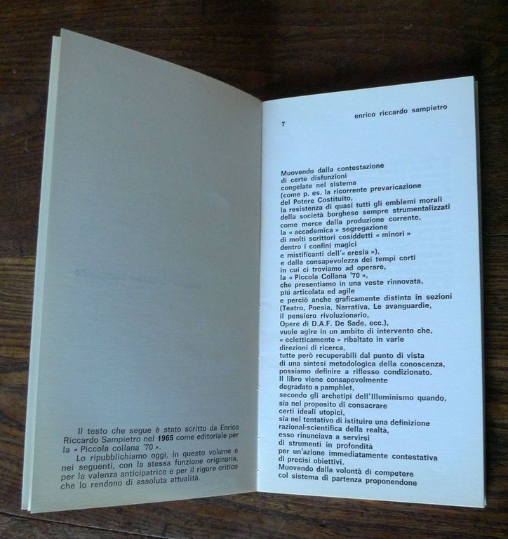 Pico della Mirandola,LA DIGNITÀ DELL'UOMO,1985 Sampietro[PICCOLA COLLANA '70 | Immagine Gallery 4