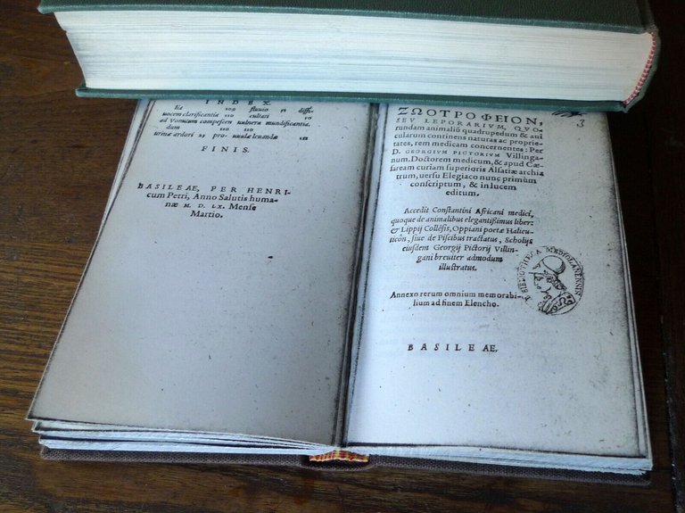 Pictorius,Medicinae ta simplices quam compositae-Ζωοτροφειον,1560[animali