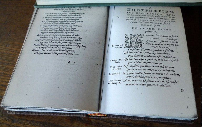 Pictorius,Medicinae ta simplices quam compositae-Ζωοτροφειον,1560[animali