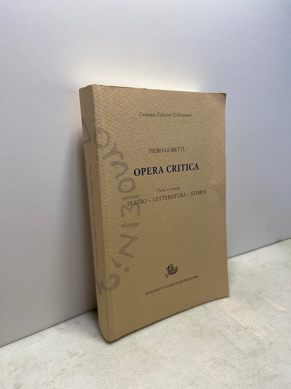 Piero Gobetti,OPERA CRITICA 2 voll., 2013[arte,religione,filosofia | Immagine Gallery 2