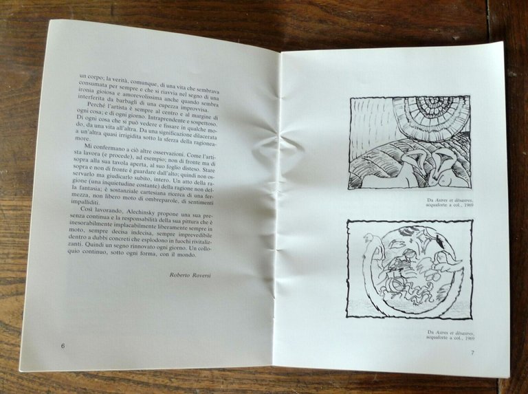 Pierre Alechinsky,CARTA CANTA,1992 Stamparte[arte,grafica,Roberto Roversi