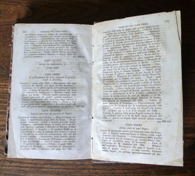 PIETRO COLLETTA,STORIA DEL REAME DI NAPOLI DAL 1734 SINO AL …