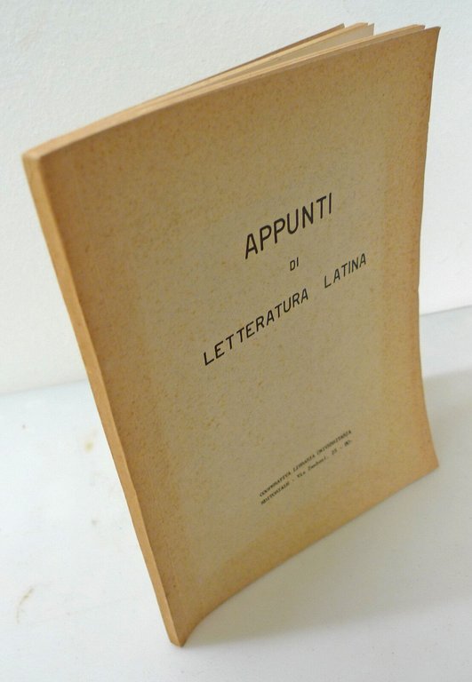 Pighi,LA GRANDE LIRICA LATINA.Orazio e Pindaro,1961[corso,dispense | Immagine Gallery 1
