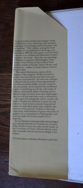 Pignatti,MASTER DRAWINGS.From Cave Art to Picasso,1989 Wellfleet[storia arte