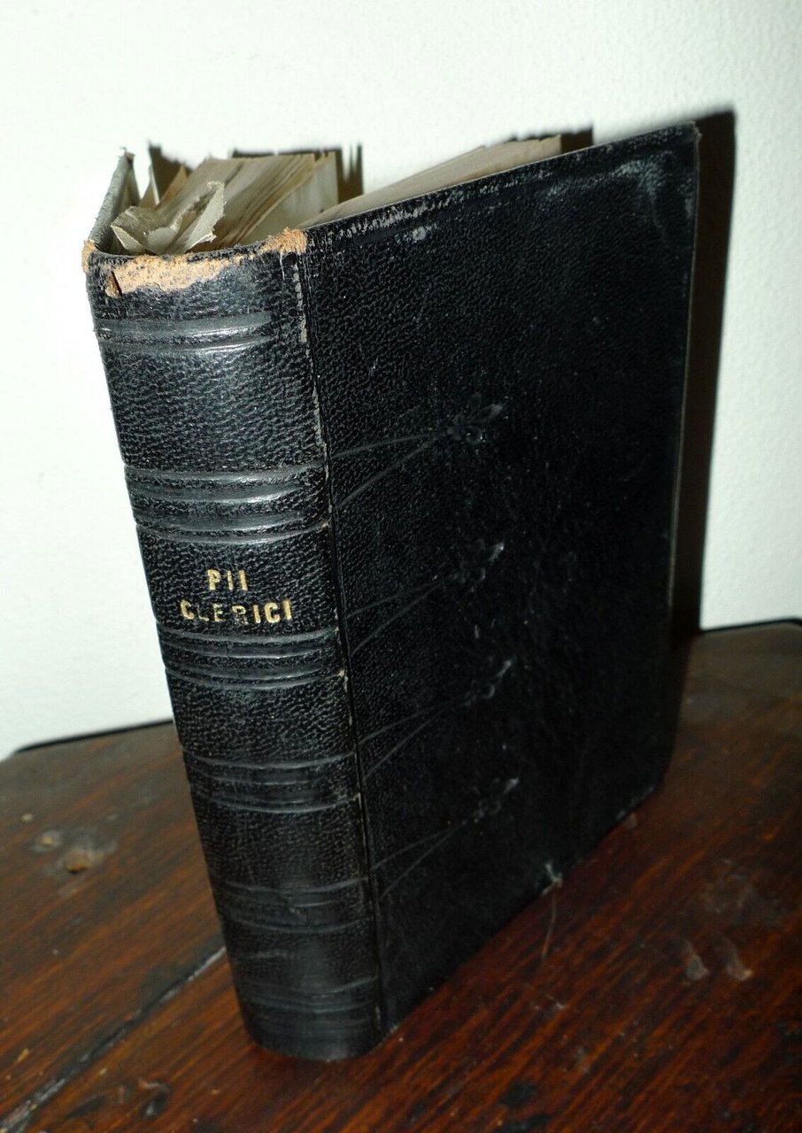 PII CLERICI ENCHIRIDION(Manuale pio chierico)1851[Bonaventura,Anselmo,Bernardo