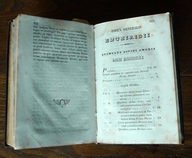 PII CLERICI ENCHIRIDION(Manuale pio chierico)1851[Bonaventura,Anselmo,Bernardo