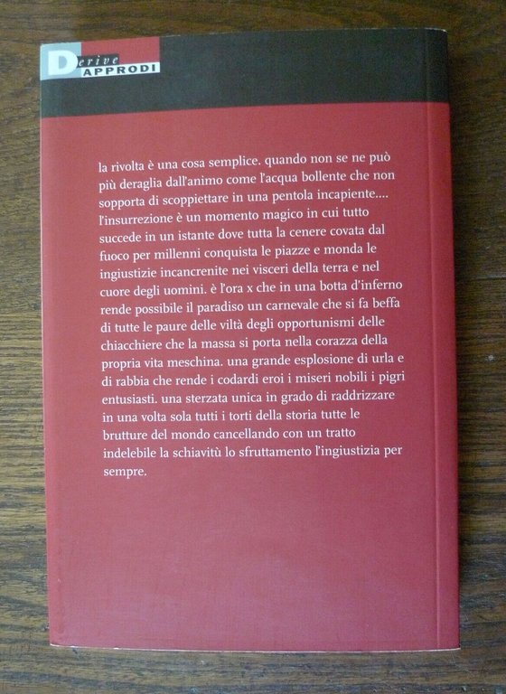 Pino Tripodi,PER SEMPRE PARTIGIANO.Romanzo,2016 DeriveApprodi