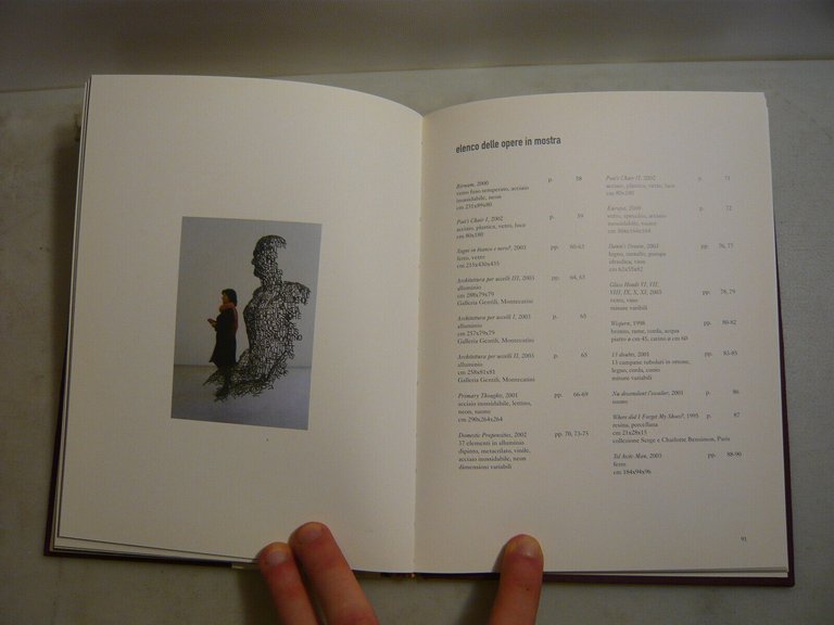 Plensa,FIUMI E CENERE,Siena,2004[catalogo