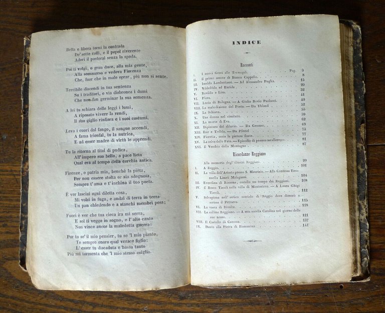 POESIE DI AGOSTINO CAGNOLI,1844 Calderini[VERSIONI BIBLICHE