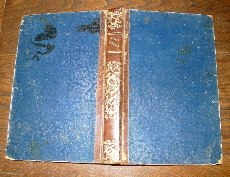 POESIE DI VINCENZO MONTI CON NOTE.VOLUME UNICO,1835 Napoli[ILIADE,TRAGEDIE