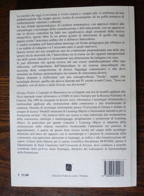 Poletti,IL PATRIMONIO DELL'INTERCULTURA TRA METODI E STRUMENTI,2017[educazione | Immagine Gallery 2