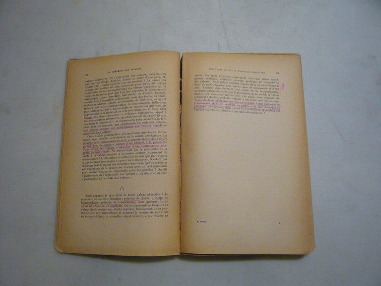 Polin,LA CREATION DES VALEURS,Parigi,1944