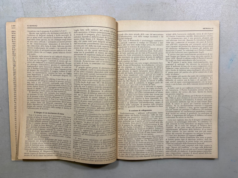 POLITICA COMUNISTA N°6/1974 Gen-Apr[Avanguardia Operaia | Immagine Gallery 2