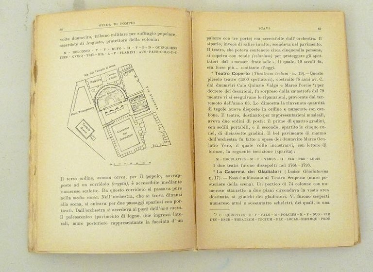 POMPEI.Nuova guida,1928 Frenkel[storia,arte,archeologia,fotografie