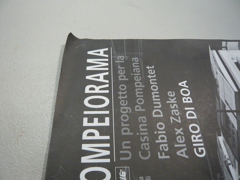 POMPEIORAMA 1/6 Un progetto per la Casina Pompeiana.Giro di boa, …