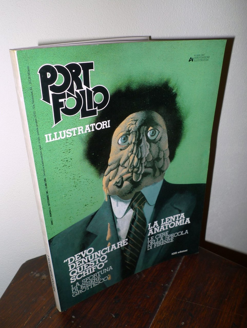 PORTFOLIO ILLUSTRATORI n.2 1981.Periodico quadrimestrale[museo Specola,Bianconi