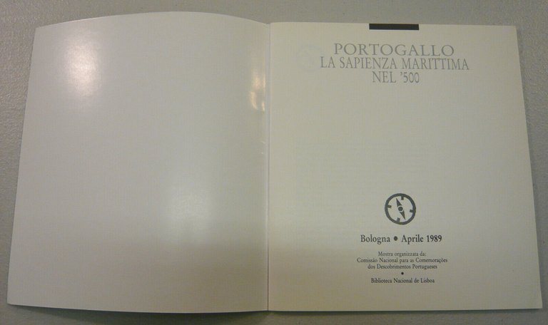 PORTOGALLO.LA SAPIENZA MARITTIMA NEL‘500,'89 Catalogo mostra,Bologna[navigazione
