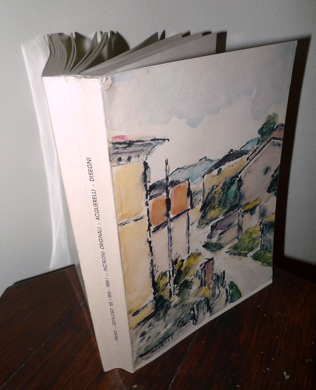 PRANDI CATALOGO 192 1985 INCISIONI ORIGINALI ITALIANE,STRANIERE[arte acquerelli