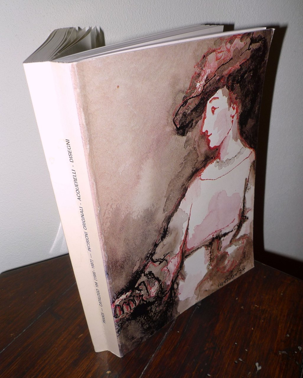 PRANDI CATALOGO 194 1986 INCISIONI ORIGINALI ITALIANE,STRANIERE[arte acquerelli