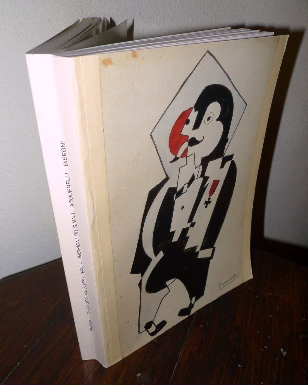 PRANDI CATALOGO 198 1988 INCISIONI ORIGINALI ITALIANE,STRANIERE[arte acquerelli