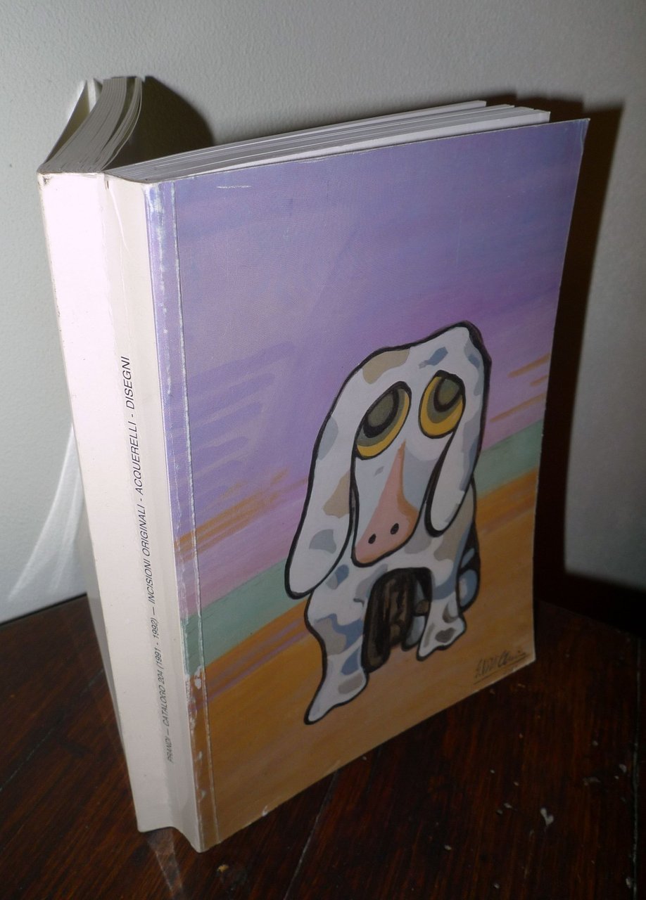 PRANDI CATALOGO 204 1991 INCISIONI ORIGINALI ITALIANE,STRANIERE[arte acquerelli