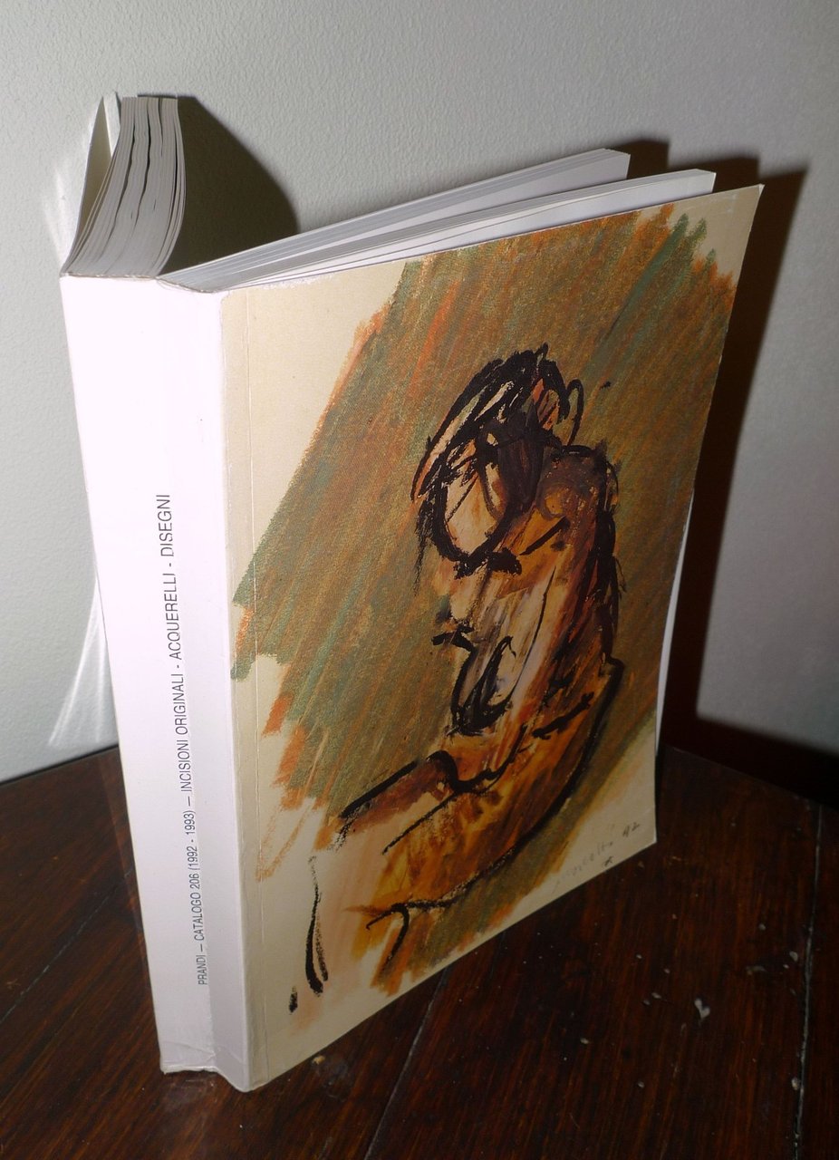 PRANDI CATALOGO 206 1992 INCISIONI ORIGINALI ITALIANE,STRANIERE[arte acquerelli