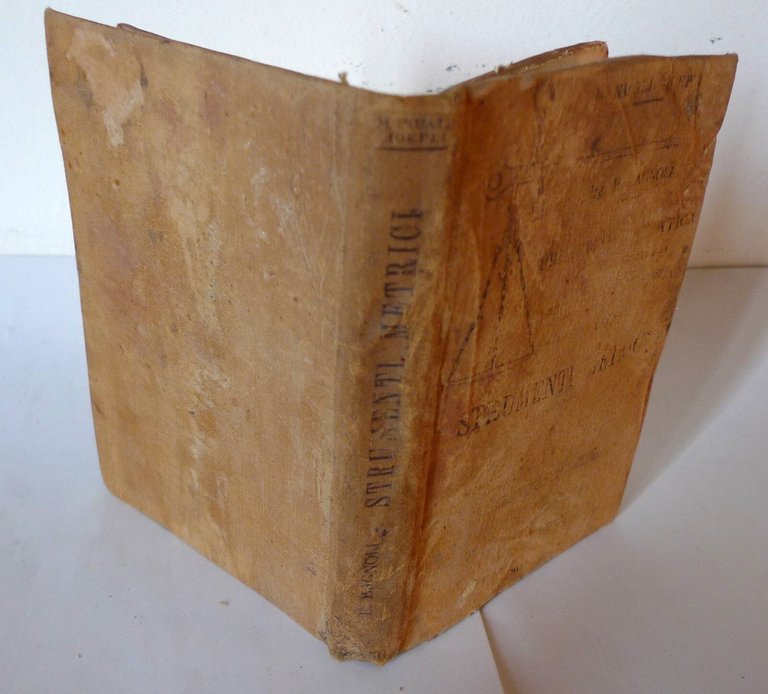 PRINCIPII DI STATICA.TEORIA E COSTRUZIONE DEGLI STRUMENTI METRICI,1895 Hoepli