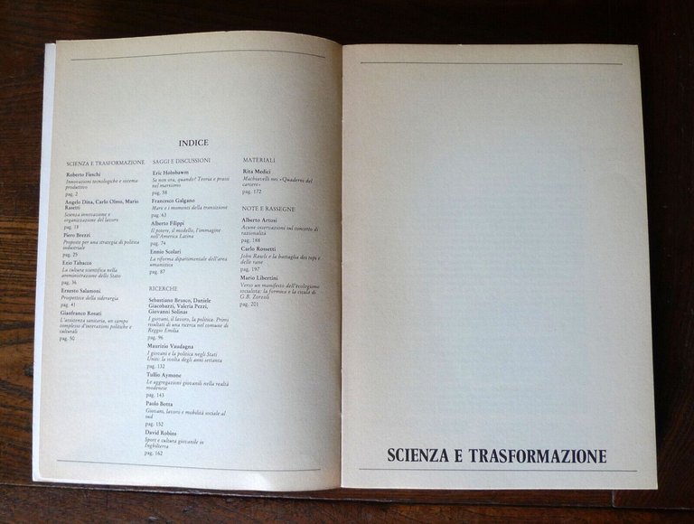 PROBLEMI DELLA TRANSIZIONE 11-12 1983,Trimestrale di cultura e politica