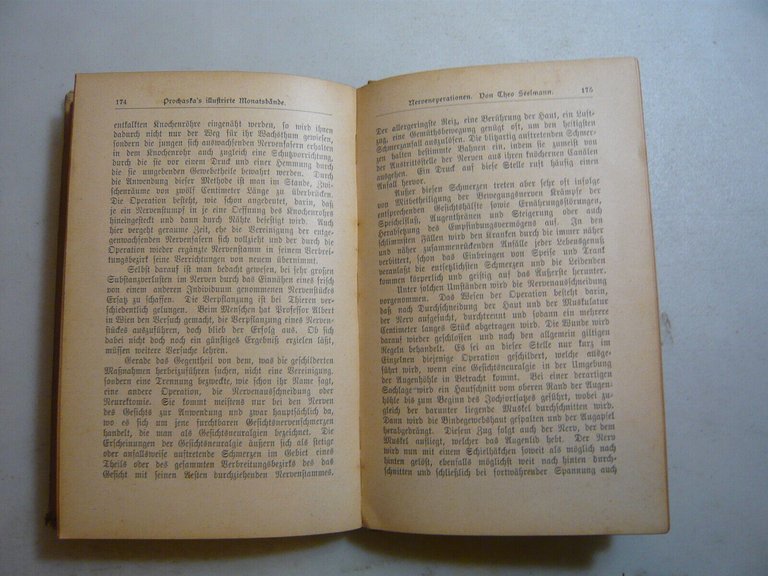 Prochaskas illustrierte Monats-Bände, Wien, 1900 ca.[tedesco