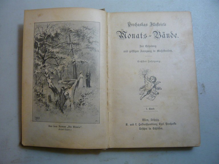 Prochaskas illustrierte Monats-Bände, Wien, 1900 ca.[tedesco