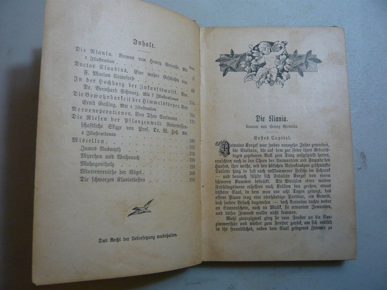 Prochaskas illustrierte Monats-Bände, Wien, 1900 ca.[tedesco