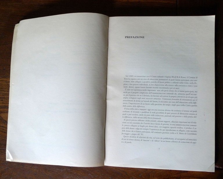 Proietti Cerquoni,IMPARARE DALLE DONNE,1992 Terni[femminismo,VIRGINIA WOOLF