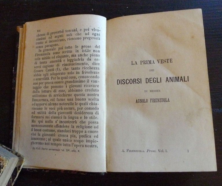 PROSE DI AGNOLO FIRENZUOLA[FIORENZUOLA],1887 Salesiana[Epistola donne,Apuleio