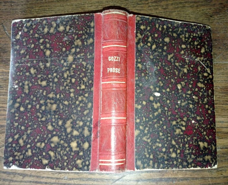 PROSE SCELTE DEL CONTE GASPARO GOZZI,1877 Bersi[FAVOLE,NOVELLE,LETTERE,DIALOGHI