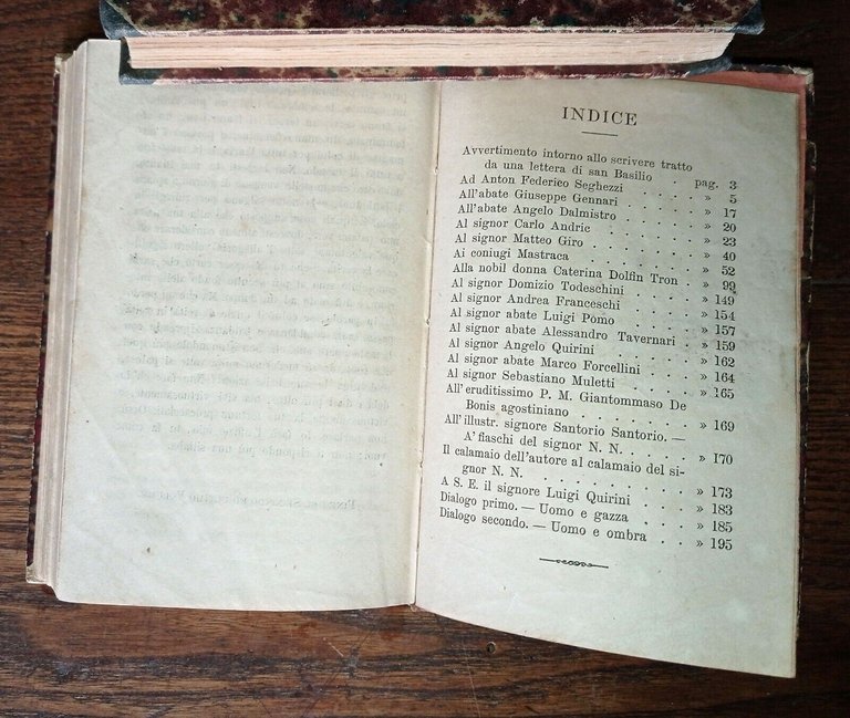 PROSE SCELTE DEL CONTE GASPARO GOZZI,1877 Bersi[FAVOLE,NOVELLE,LETTERE,DIALOGHI
