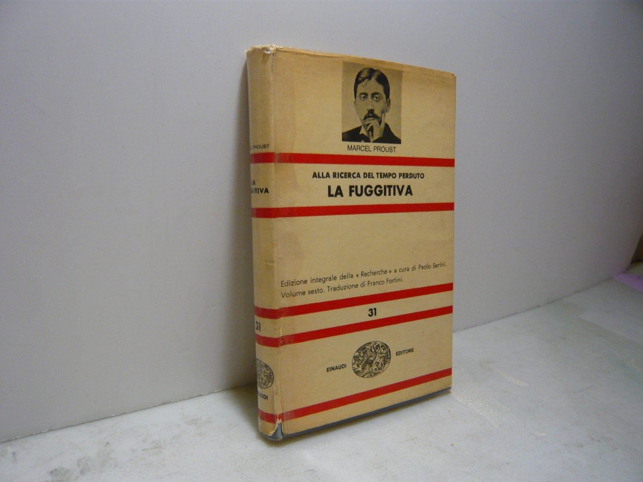 Proust,LA FUGGITIVA.Alla ricerca del tempo perduto,Einaudi 1963[Franco Fortini