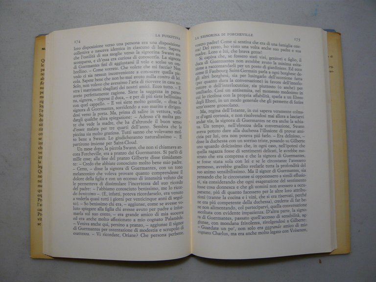 Proust,LA FUGGITIVA.Alla ricerca del tempo perduto,Einaudi 1963[Franco Fortini